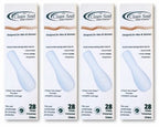 The Clean Seat 4 Pack (112 pcs) Unscented/Complete Coverage for Men and Women
