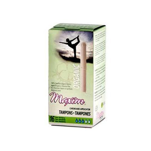 MAXIM HYGIENE PRODUCTS TAMPON W/APPL,SUP, 16 CT