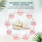Vitalyra Biotin & B-Complex Hair Vitamins - Hair, Skin & Nails Supplement