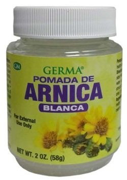 Arnica White Ointment 2oz Bruises Cramps Arthritis. Pomada Blanca (Pack of 3)