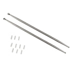 Airgoesin 2pcs Longer 7'' Tonsil Stone Remover Pick Tonsillolith Premium Tool Stainless Steel Oral Cleaner to Get Rid of Bad Bre
