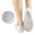 Xenoty Silicone Socks Full Size Socks, Moisturizing Socks Foot Anti Cracking Care Skin Socks For Dry Feet Cracked Heel Repair He