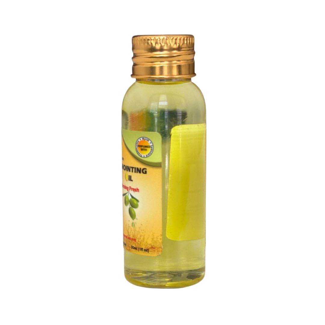 Frankincense Myrrh & Spikenard Anointing Oil from Israel - Scent of Galilee Perfume Holy Oil for Prayer 30ml / 1.01oz