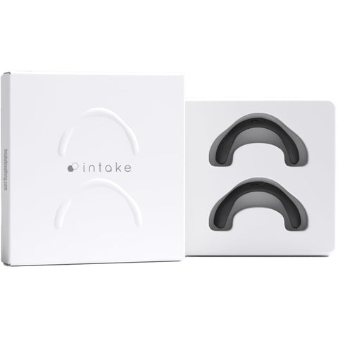 Intake Breathing Extra Intake Bands (Pack of 2), Extra-Large (L2), Matte Black. (Tabs NOT Included)