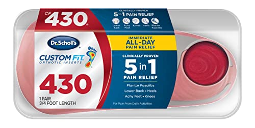 Dr. Scholls Custom Fit Orthotic Inserts, CF 430