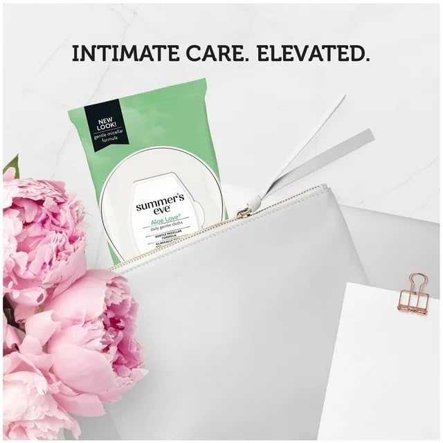 Summer'S Eve Aloe Love Soft Cleansing Cloth, 3.2 Ounce