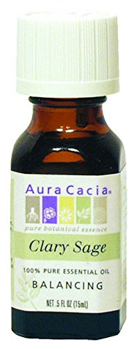 Aura Cacia Clary Sage Essential Oil (1x0.5Oz)