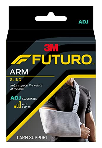 FUTURO Arm Sling, Ideal for Recuperation from a Broken Bone, Sprain, and Surgery, One Size