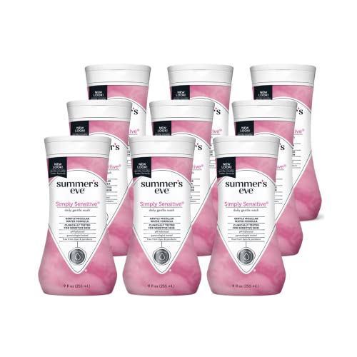 Summer s Eve Cleansing Wash Sensitive Skin 9 Fl Oz (Pack of 9)