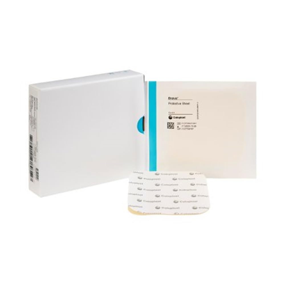 Brava Stoma Skin Protective Sheet, Skin Barrier, 4 x 4 Inch 32105 (Box of 10) by SenSura