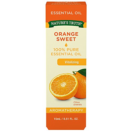 Natures Truth Vitamins Essential Oil, Orange, 0.51 Fluid Ounce