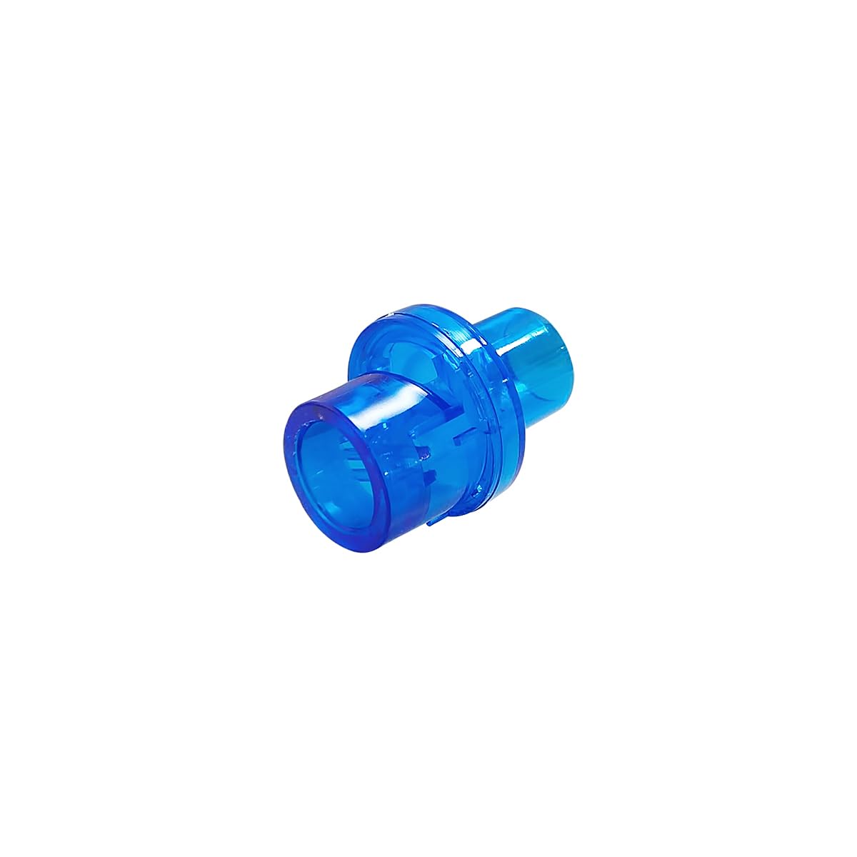 ELYSAID Pack of 100pcs CPR Rescue Mask Training Valves CPR One Way Valve for Training Mask - Individually Wrapped