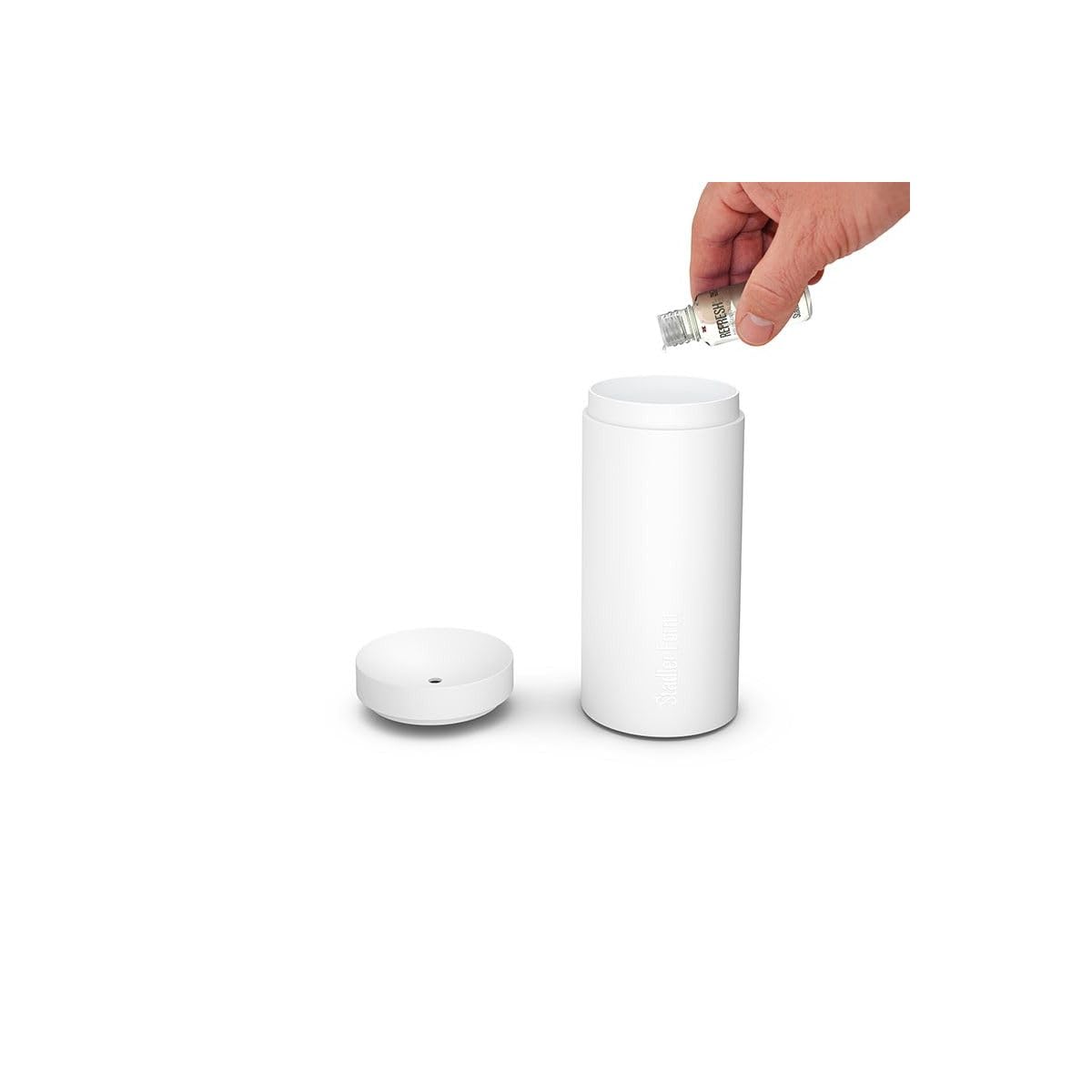 Stadler Form Aroma Diffuser Lucy Using Battery Power, with Flame Effect can Diffuse Essential Oils for up to 7 Hours, for Relaxa