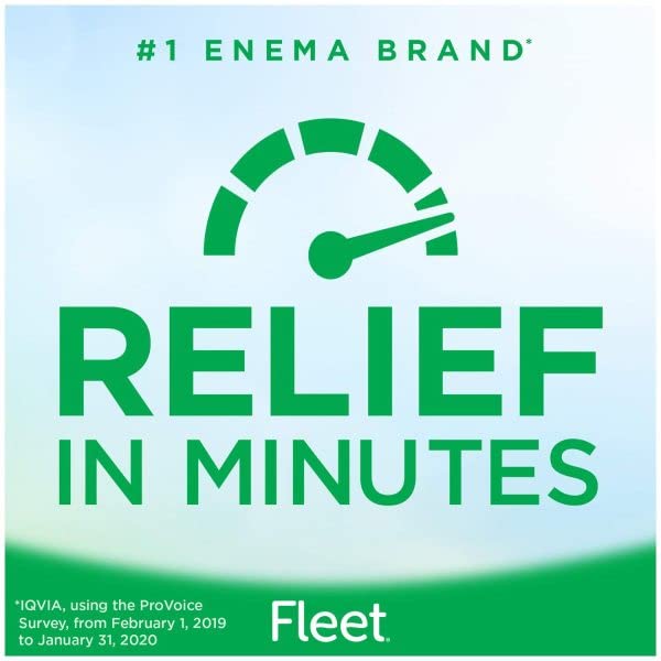Fleet Laxative Mineral Oil Enema, 4.5 fl oz (Pack of 2)