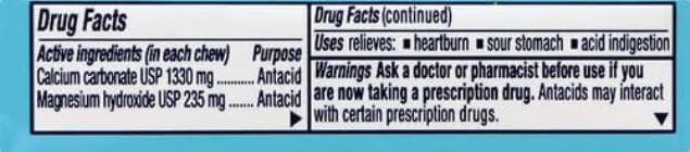 Rolaids Ultra Strength Antacid Softchews, 6 Strawberry Chews (Pack of 12). Travel Antacid Chews for Your Needs