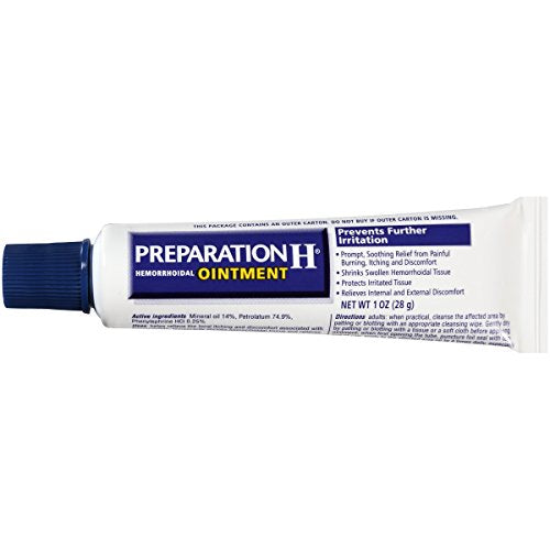 Preparation H Hemorrhoidal Ointment (1 Ounce Tube)