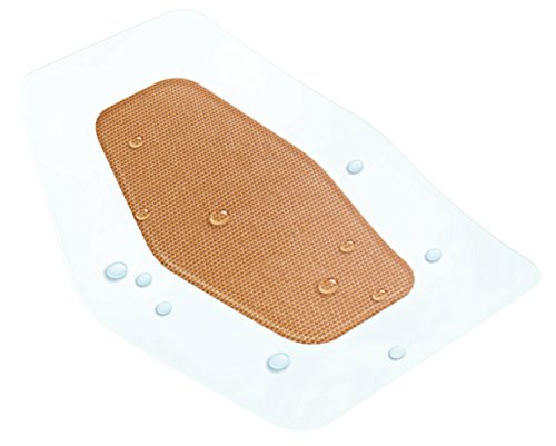 Nexcare Waterproof Clear Bandages for Knee and Elbow, Dirtproof, Germproof, 8-Count Packages (Pack of 6)