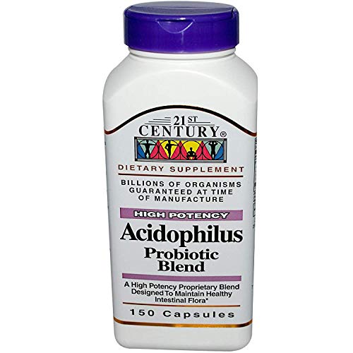 21St Century Acidophilus Probiotic Blend 150 Capsules