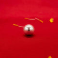 Dokchan Solid Pure Silver Full Round Balls Chandi Ki Thos Goli (Diameter : 1.7Cm | Weight : 14.5Gm Approxe)