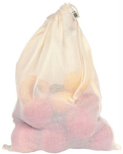 ECO-BAGS BAG,PRODUCE,LRG,LT GAUZE, CT