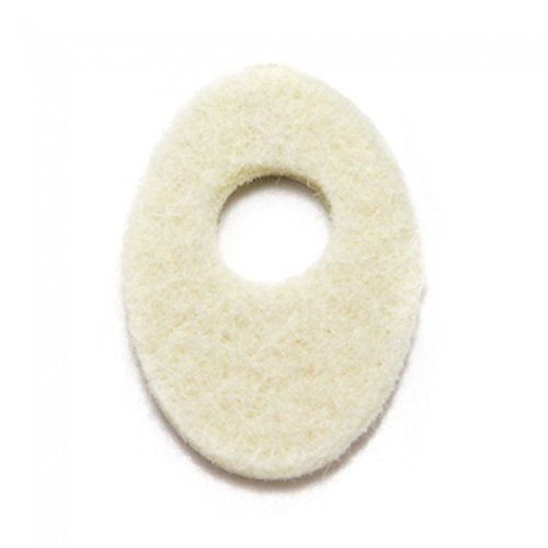 Large Corn Pads, 100 Pack, Felt 1/8'' Hammertoe/Small Callus Cushions