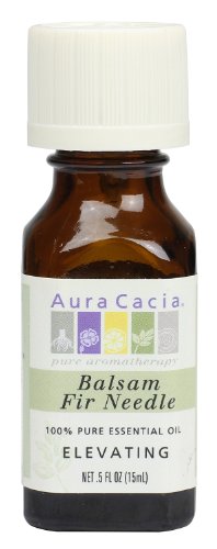 Aura Cacia Essential Oil, Elevating Balsam Fir Needle 0.5 fluid ounce (Pack of 3)