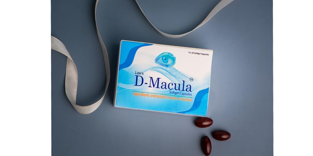 D Macula Natural Eye Health Supplement With Zeaxanthin, Lutein And Saffron, Goghrita,Aswagandha,Shallaki,Triphala To Overall Eye