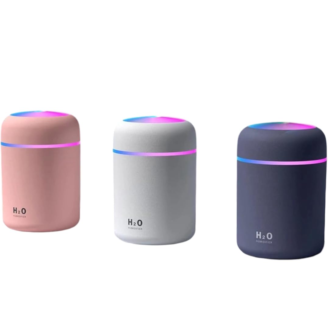 300Ml Essential Oil Diffuser & Humidifier  Ultrasonic Cool Mist With Quiet Operation, Led Lights  Aromatherapy Air Freshener F