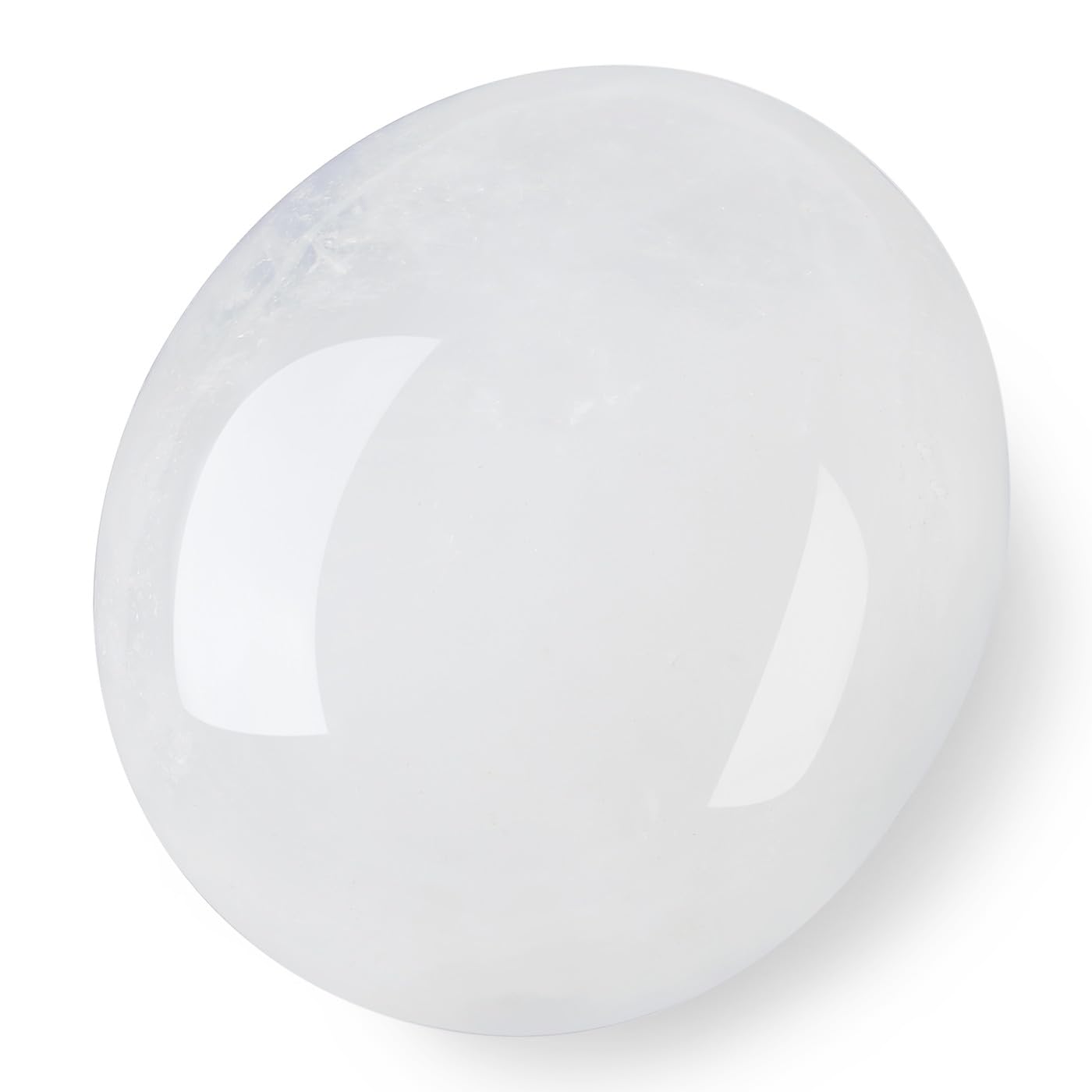 MAIBAOTA 1.6-2.0'' Clear Quartz Crystal Large Quartz Crystals Reiki Natural Tumbled White Polished Stones for Energy Witchcraft 