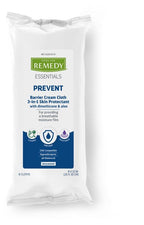 Medline Aloetouch Protect Dimethicone Skin Protectant Wipes, Hypoallergenic, Fragrance-Free, 8 Count (Pack Of 30)