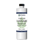 Zatural Hemp Oil Naturally Grown 455,000mg 100% Pure Cold Pressed High Vegan Omegas 3 & 6 No Fillers or Additives Therapeutic Gr