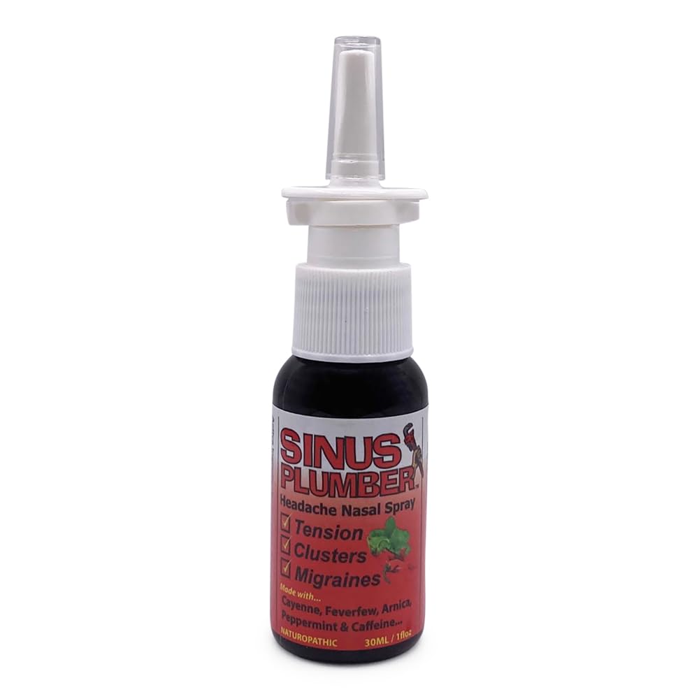 Sinus Plumber Headache Nasal Spray - Headache Formula