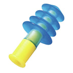 Howard Leight by Honeywell FUS30-HP 100-Pair Fusion 27 dB Corded Multiple-Use Earplugs - Blue/White, Regular
