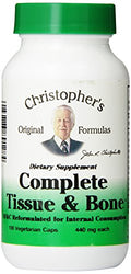 Dr. Christopher s Original Formulas Complete Tissue and Bone Formula Capsules, 100 Count, 440mg Each