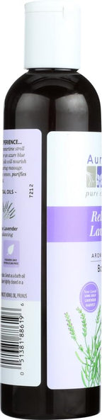 Aura Cacia Lavender Harvest Aromatherapy Body and Massage Oil, 8 Ounce - 3 per case.3