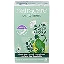 Natracare Natural Organic Thong Style Panty Liners, Made with Certified Organic Cotton, Ecologically Certified Cellulose Pulp an