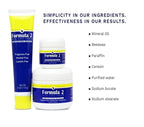 Formula 2 Skin Care Cream - 8 oz. jar Pharmacist Formulated Moisturizer and Barrier Cream