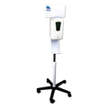Healthy Bubbles Automatic Hand Sanitizer Station on Wheels, Adjustable Height