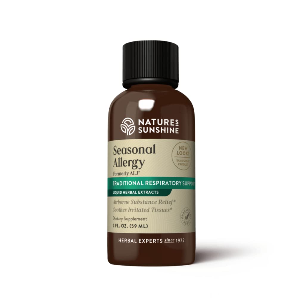Natures Sunshine Seasonal Allergy (Formerly ALJ Liquid) 2 FL Oz