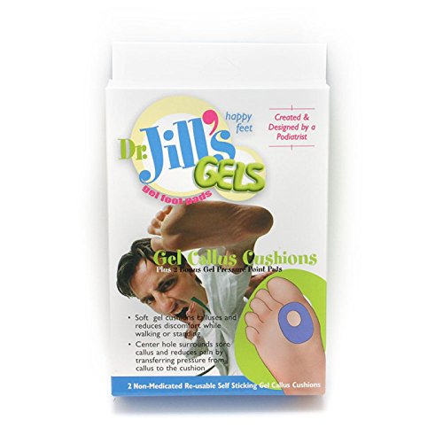 Dr. Jills Gel Callus Cushions (Self-Sticking and Re-Usable)