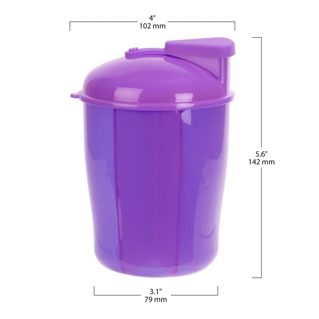 EZY DOSE Vitamin Organizer, 6 Large Compartments, 30-Day Vitamin and Medicine Storage, Keep Vitamins and Meds in Check, Easy to