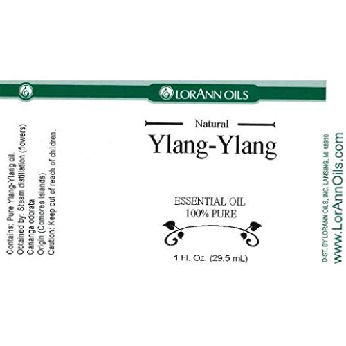 LorAnn Ylang Ylang Oil 1/3 ounce Dropper bottle