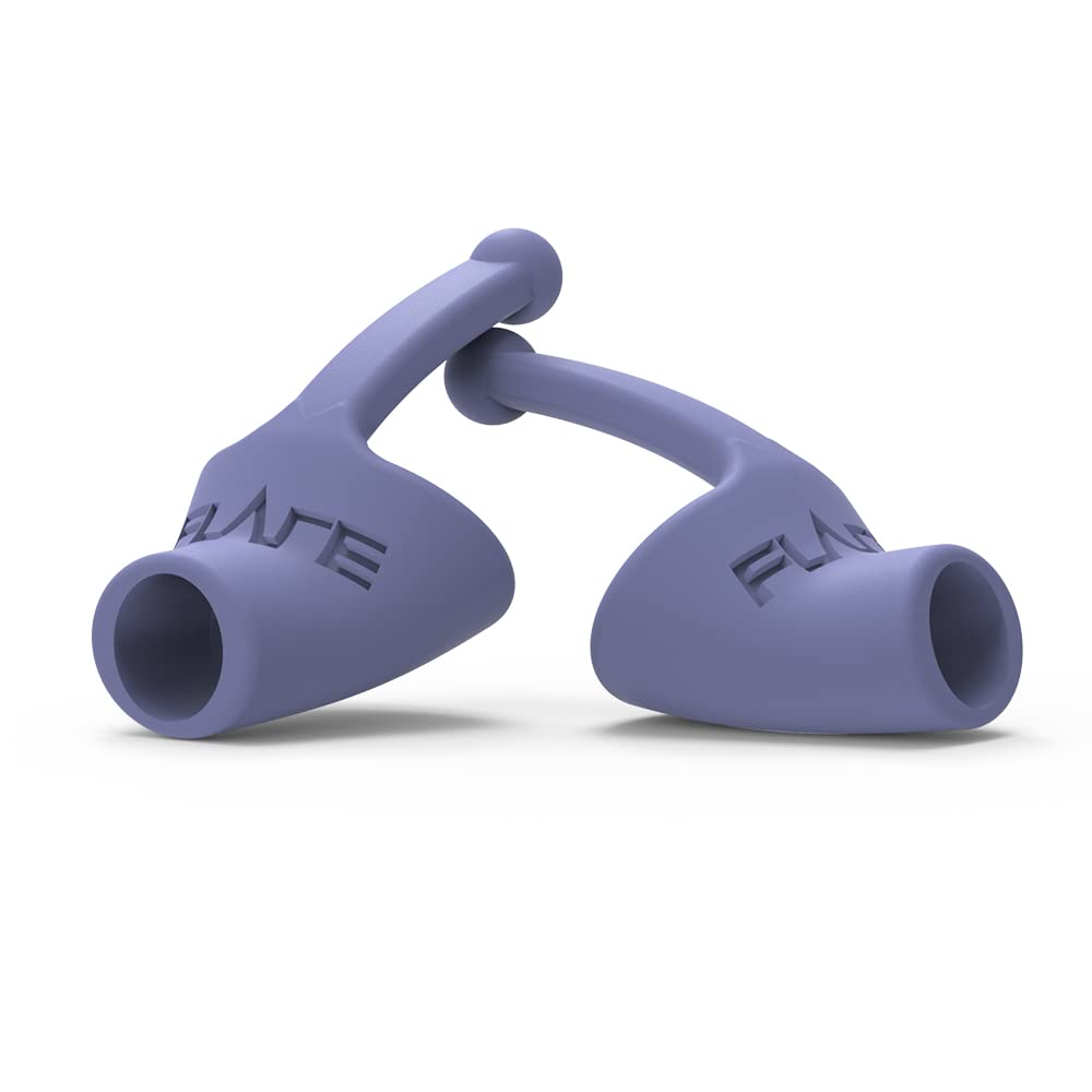 Flare Calmer Mini - Small Ear Plugs Alternative - Reduce Annoying Noises Without Blocking Sound - Soft Reusable Silicone - Purpl