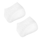 Heel Cup Insoles Half Height Increase Insoles Invisible Silicone Shoe Lift Heel Pads 4.5CM Men Women (for Size 40-46)