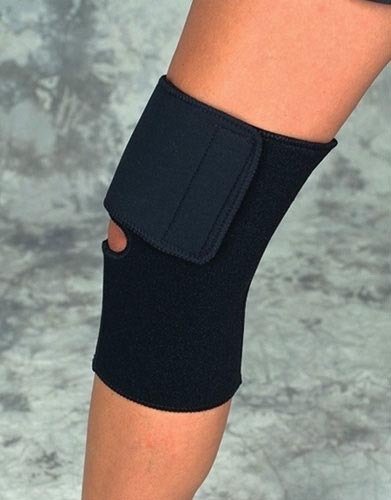 Scott Specialties Knee Wrap Black Neoprene Sport Aid, Medium, 0.28 Pound