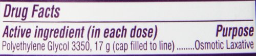MIRALAX 7DOSE 4.1OZ (119G) 3PC INNER