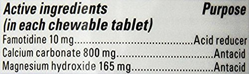 Pepcid Complete Dual Action Chewable Tablets Berry Flavor (100 Count) (3 Pack)