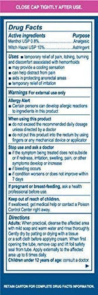 Earths Care - Hemorrhoid Relief Cream - 1 Each - 1 OZ (1x1 OZ)
