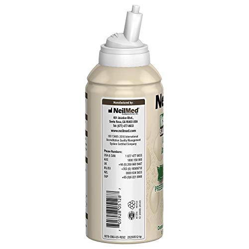 NeilMed Nasamist Saline Spray with Xylitol, 4.4 Ounce (Pack of 1)