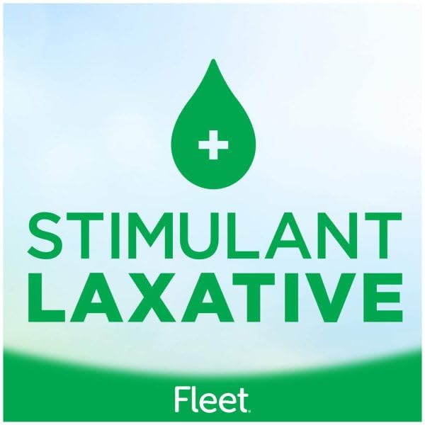 Fleet Laxative Bisacodyl Enema for Adult Constipation | 1.25 Fl Oz | Pack of 6